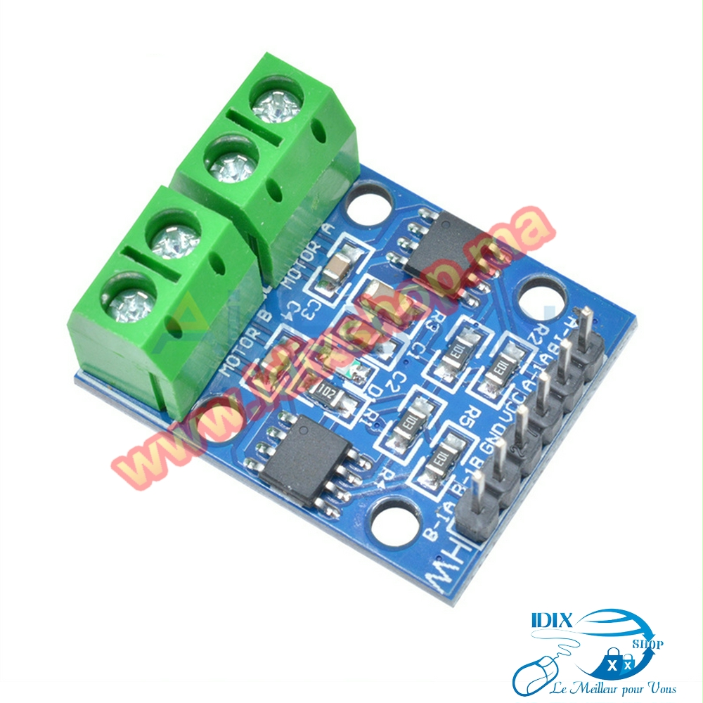 Module De Commande De Moteur Double 5A 3V-14V ZK-5AD 5A Avec