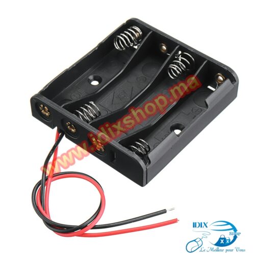 4 X AAA Support batterie 1,5V