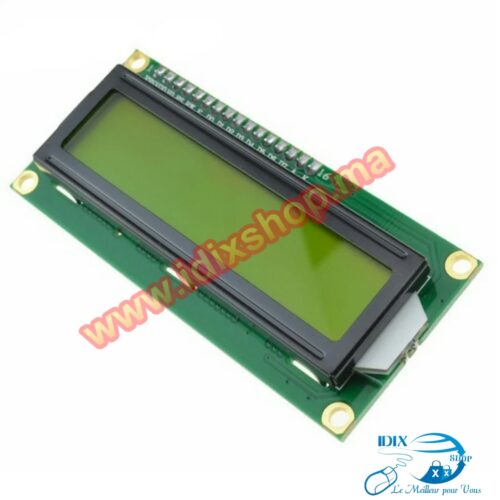 Ecran LCD alphanumérique vert TRULY M161-1B1